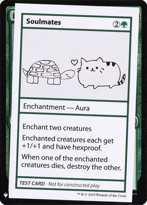 【ENG】■エンブレムあり■《Soulmates》Cat[Mystery Booster Playtest Cards]