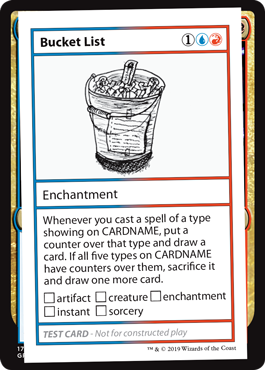 【ENG】■エンブレムなし■《Bucket List》[Mystery Booster Playtest Cards]