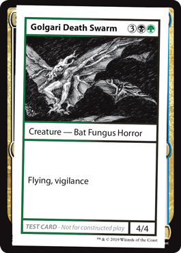 【ENG】■エンブレムなし■《Golgari Death Swarm》[Mystery Booster Playtest Cards]