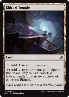 【ENG】《エルドラージの寺院/Eldrazi Temple》[MM2]