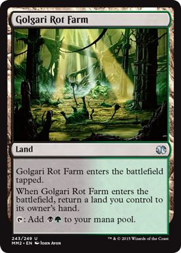 【ENG】【Foil】《ゴルガリの腐敗農場/Golgari Rot Farm》[MM2]