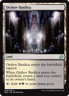 【ENG】【Foil】《オルゾフの聖堂/Orzhov Basilica》[MM2]