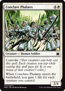 【ENG】【Foil】《議事会の密集軍/Conclave Phalanx》[MM2]