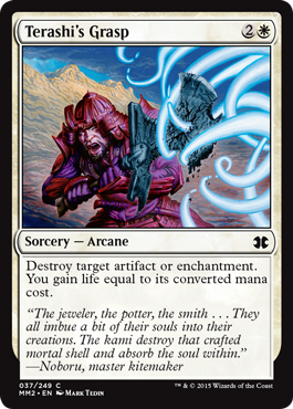 【ENG】【Foil】《天羅至の掌握/Terashi's Grasp》[MM2]