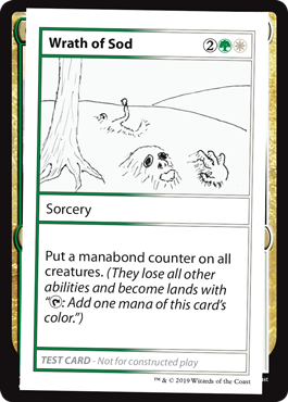 【ENG】■エンブレムなし■《Wrath of Sod》[Mystery Booster Playtest Cards]