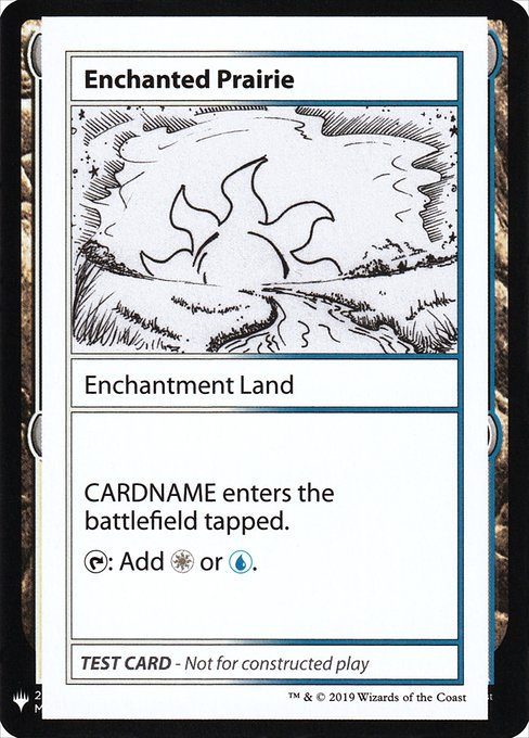 【ENG】■エンブレムあり■《Enchanted Prairie》[Mystery Booster Playtest Cards]