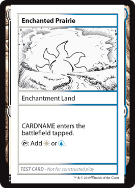 【ENG】■エンブレムなし■《Enchanted Prairie》[Mystery Booster Playtest Cards]