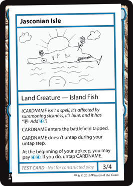 【ENG】■エンブレムなし■《Jasconian Isle》[Mystery Booster Playtest Cards]