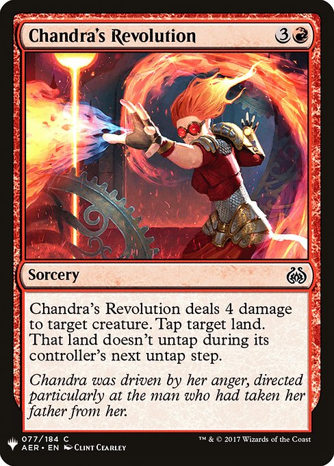 【ENG】《チャンドラの革命/Chandra's Revolution》[PWシンボル付き再版]