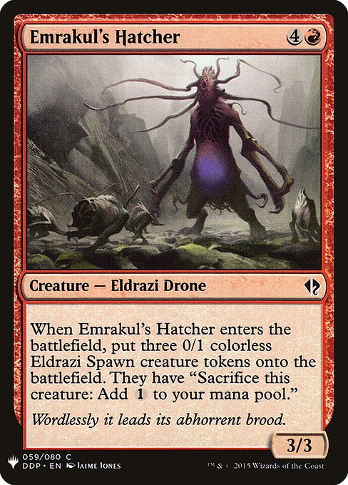 【ENG】《エムラクールの孵化者/Emrakul's Hatcher》[PWシンボル付き再版]