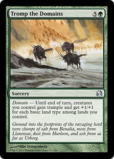 【ENG】【Foil】《版図の踏みつけ/Tromp the Domains》[MMA]