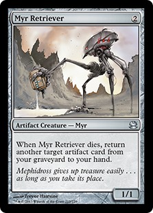 【ENG】【Foil】《マイアの回収者/Myr Retriever》[MMA]