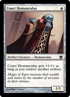 【ENG】【Foil】《宮廷のホムンクルス/Court Homunculus》[MMA]