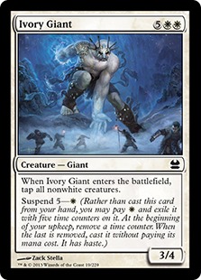 【ENG】【Foil】《象牙の巨人/Ivory Giant》[MMA]