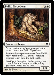 【ENG】【Foil】《淡色のマイコダーム/Pallid Mycoderm》[MMA]