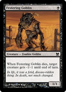 【ENG】【Foil】《ただれたゴブリン/Festering Goblin》[MMA]