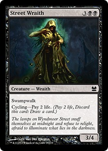 【ENG】【Foil】《通りの悪霊/Street Wraith》[MMA]
