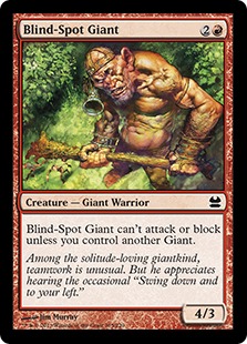 【ENG】【Foil】《死角持ちの巨人/Blind-Spot Giant》[MMA]