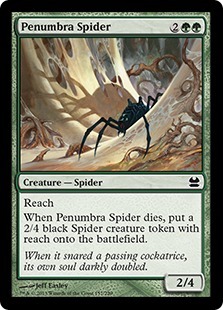 【ENG】【Foil】《暗影の蜘蛛/Penumbra Spider》[MMA]