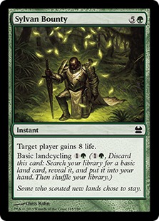 【ENG】【Foil】《森の報奨/Sylvan Bounty》[MMA]