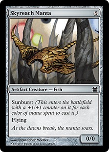 【ENG】【Foil】《空に届くマンタ/Skyreach Manta》[MMA]