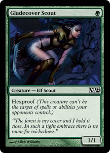 【ENG】《林間隠れの斥候/Gladecover Scout》[M12]