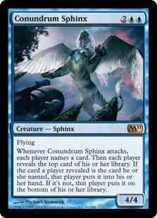 【ENG】《難題のスフィンクス/Conundrum Sphinx》[M11]