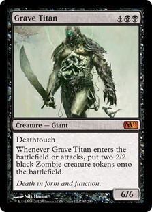 【ENG】【Foil】《墓所のタイタン/Grave Titan》[M11]