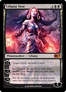 【ENG】【Foil】《リリアナ・ヴェス/Liliana Vess》[M11]