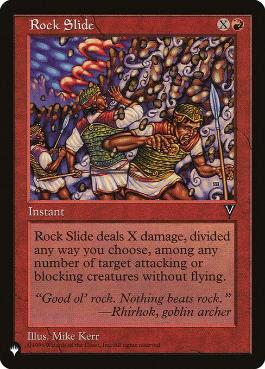 【ENG】《岩崩れ/Rock Slide》[PWシンボル付き再版]