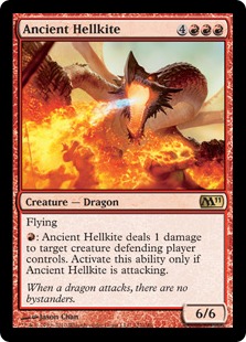 【ENG】【Foil】《古えのヘルカイト/Ancient Hellkite》[M11]