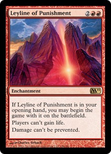 【ENG】《処罰の力線/Leyline of Punishment》[M11]