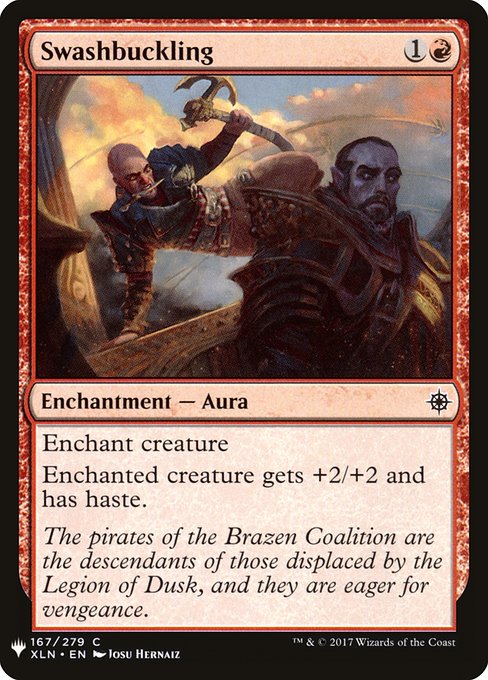 【ENG】《向こう見ず/Swashbuckling》[PWシンボル付き再版]