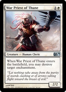 【ENG】《テューンの戦僧/War Priest of Thune》[M11]