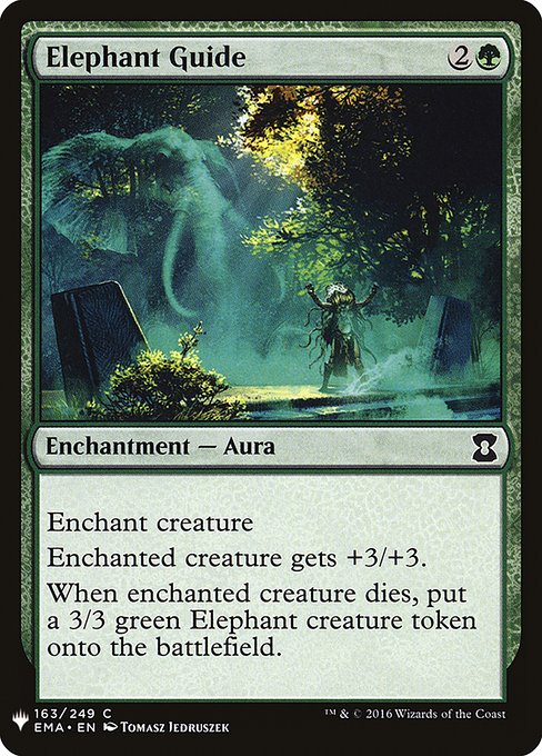 【ENG】《象の導き/Elephant Guide》[PWシンボル付き再版]