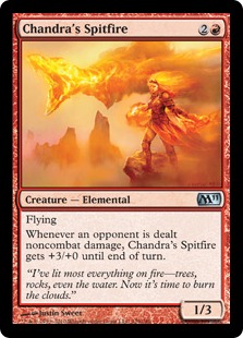 【ENG】《チャンドラの吐火/Chandra's Spitfire》[M11]