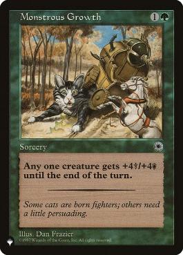 【ENG】《超巨大化/Monstrous Growth》[PWシンボル付き再版]