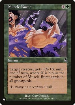 【ENG】《筋力急伸/Muscle Burst》[PWシンボル付き再版]