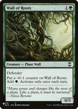 【ENG】《根の壁/Wall of Roots》[PWシンボル付き再版]
