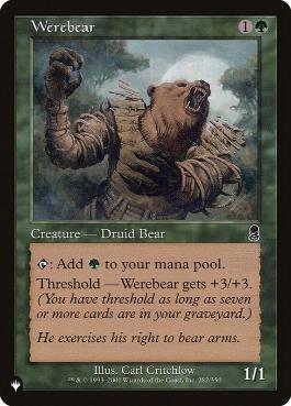 【ENG】《熊人間/Werebear》[PWシンボル付き再版]