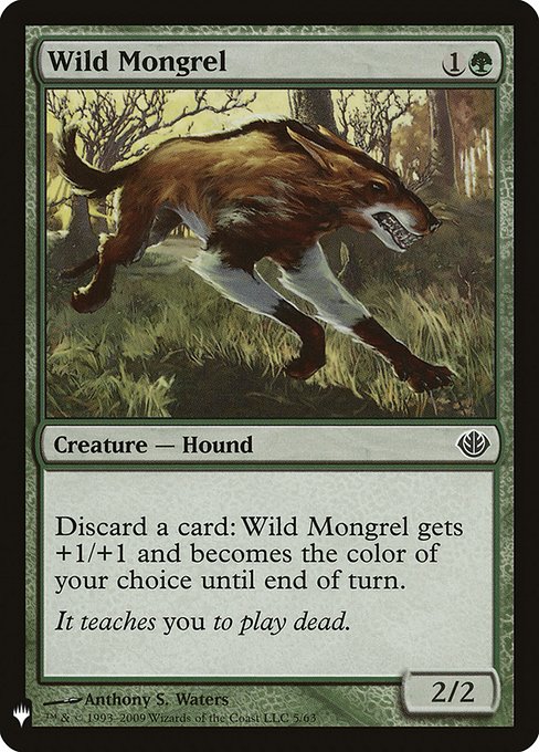 【ENG】《野生の雑種犬/Wild Mongrel》[PWシンボル付き再版]