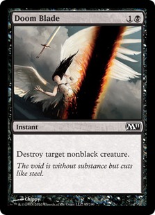【ENG】【Foil】《破滅の刃/Doom Blade》[M11]