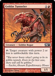 【ENG】【Foil】《ゴブリンのトンネル掘り/Goblin Tunneler》[M11]