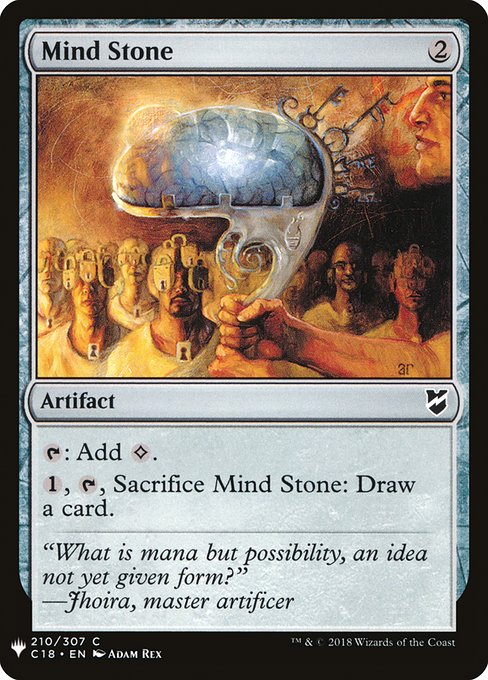 【ENG】《精神石/Mind Stone》(C18)[PWシンボル付き再版]