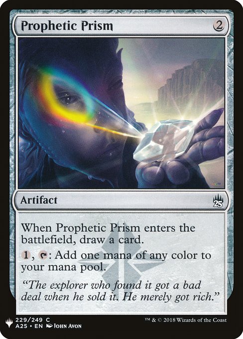 【ENG】《予言のプリズム/Prophetic Prism》[PWシンボル付き再版]