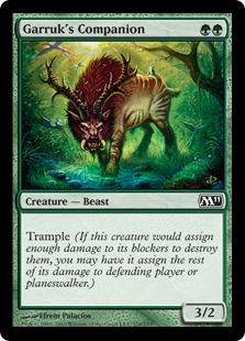 【ENG】【Foil】《ガラクの仲間/Garruk's Companion》[M11]