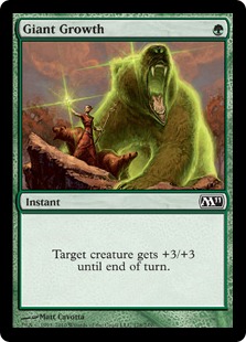 【ENG】【Foil】《巨大化/Giant Growth》[M11]