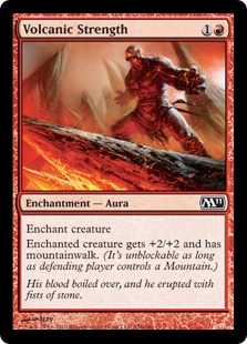 【ENG】【Foil】《火山の力/Volcanic Strength》[M11]