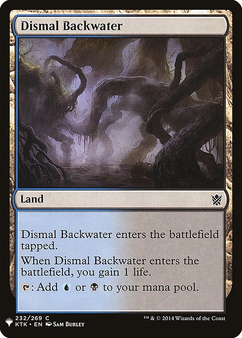 【ENG】《陰鬱な僻地/Dismal Backwater》[PWシンボル付き再版]