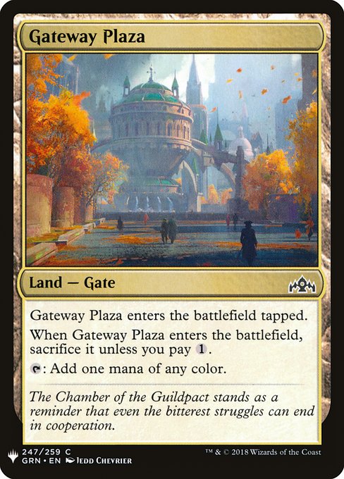 【ENG】《ギルド門通りの公有地/Gateway Plaza》[PWシンボル付き再版]